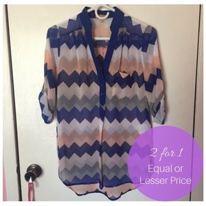 Takara | Sheer Multi-Color Tunic